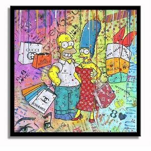 Simpsons 8 1/2"x11" Wall Art